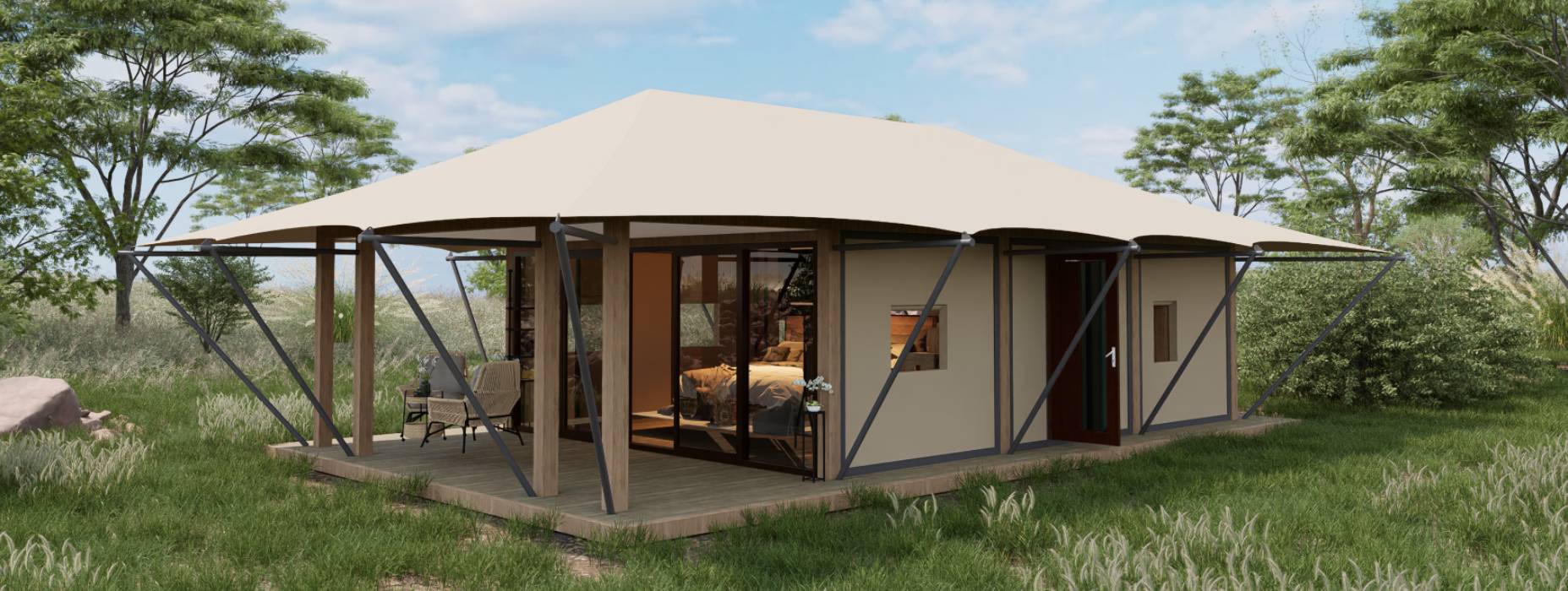 察布查尔锡伯户外酒店帐篷厂家